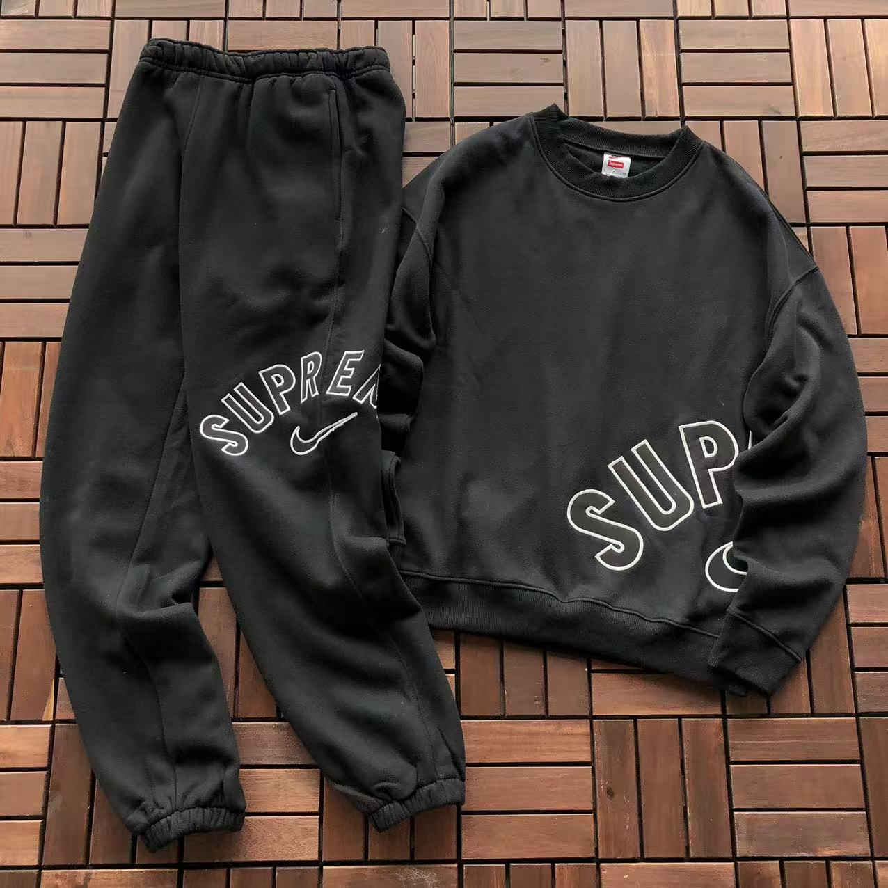 Conjunto Moletom Nike x Supreme Arc Logo