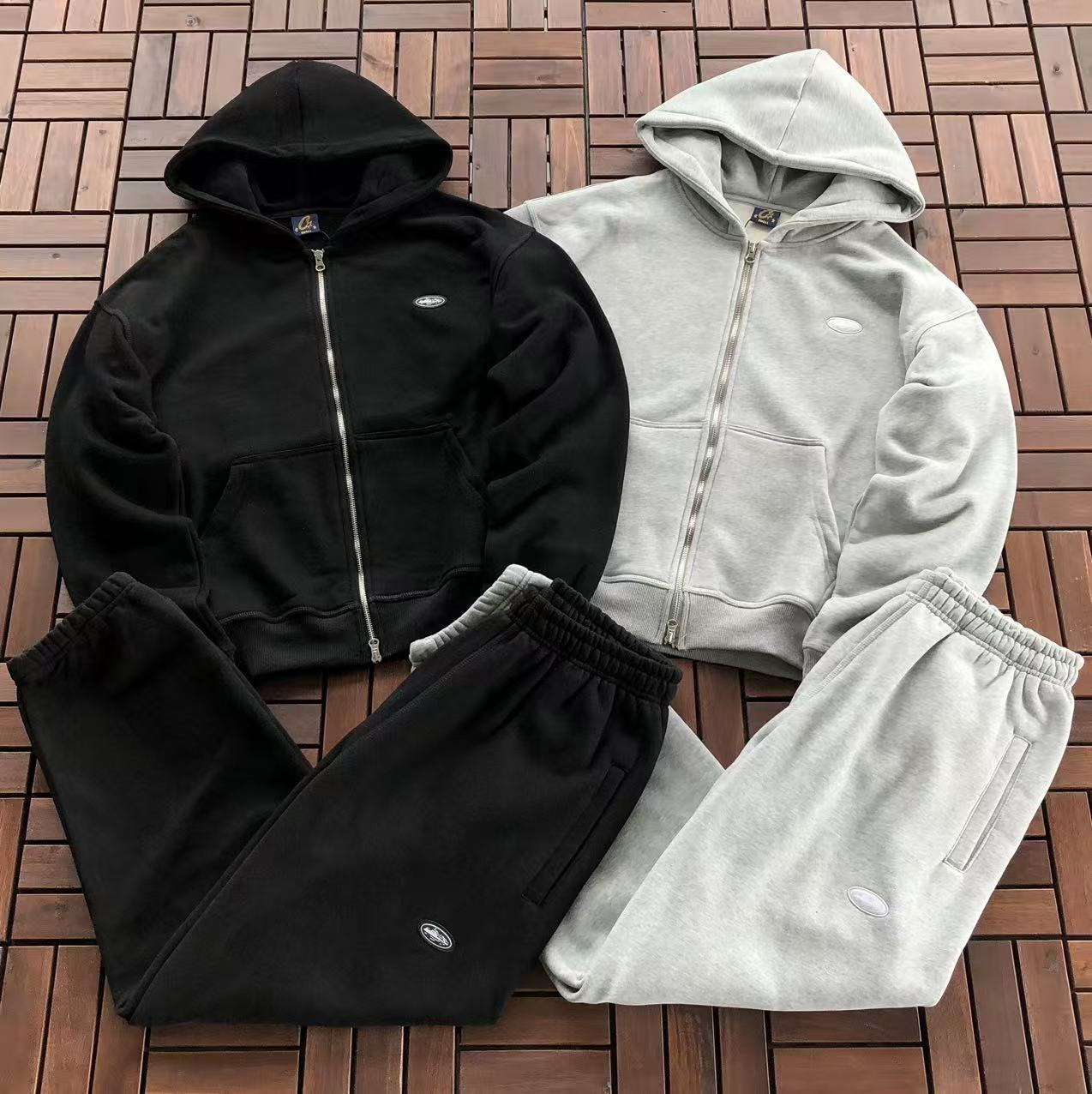 Conjunto Tracksuit Corteiz Island Zip Hoodie & Jogger